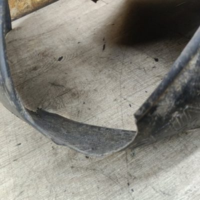 Подкрылок Nissan Primera 1996 GA16DE седан 4дв., Перед., Лев. - изображение 6