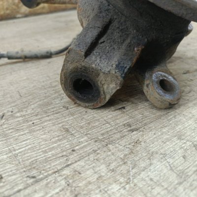 Поворотный кулак Hyundai Sonata 1997 седан 4дв. G4CP, V275766 Перед. Прав. - изображение 4
