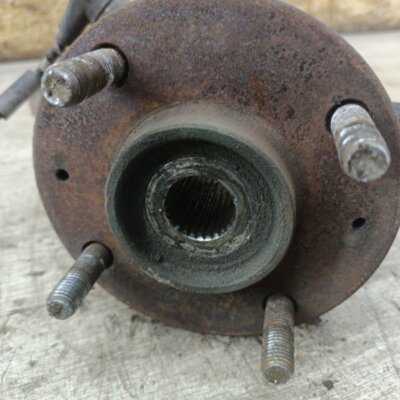 Поворотный кулак Hyundai Sonata 1997 седан 4дв. G4CP, V275766 Перед. Лев. - изображение 4