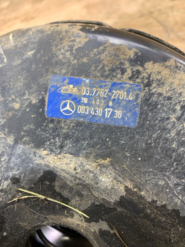 Вакуумный усилитель тормозов Mercedes-Benz 124 1994 седан 4дв. 2.0