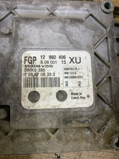Блок управления двигателем Opel Astra H 2008 Z18XER хетчбек-3х дв.