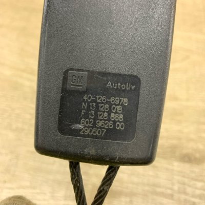 Застежка ремня безопасности Opel Astra H 2008 хетчбэк 3- дв. Z18XER - изображение 7