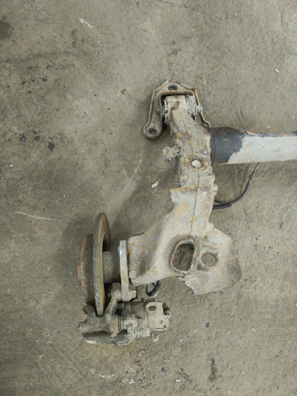 Задняя балка Opel Astra G 2001 универсал Z16XE 1.6