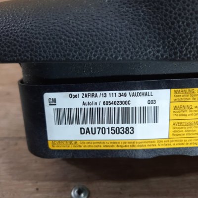 Аирбаг на руль Opel Zafira B 2007 минивен Z16XE1 1.6 - изображение 4