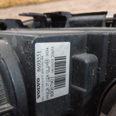 Фара Volvo V70 2003 B5244S, Перед., Лев. - изображение 12