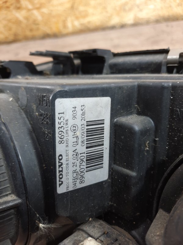 Фара Volvo V70 2003 B5244S, Перед., Лев. - изображение 12