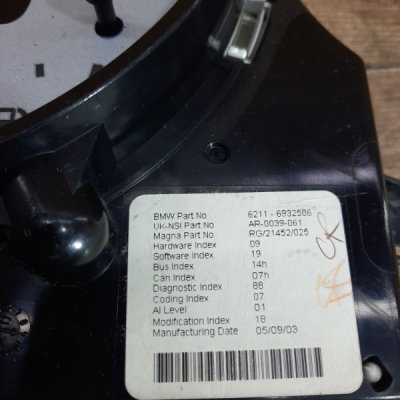 Панель приборов Mini Cooper S 2006 W11B16A - изображение 6