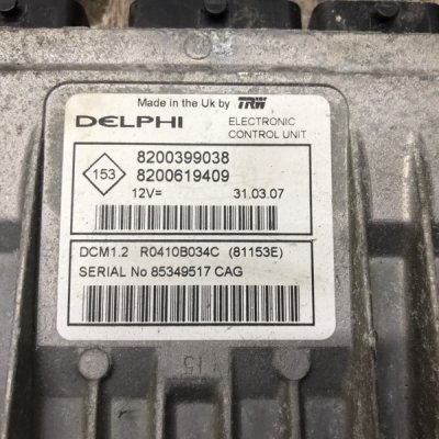 Блок управления двигателем Nissan Note 2007 минивэн K9K276 - изображение 4
