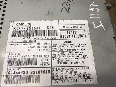 Магнитола Jaguar XF 2009 306DT седан 4дв.