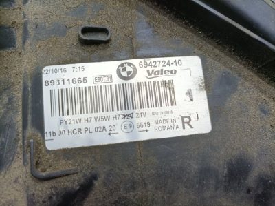 Фара BMW 3 series E90 2008 N47D20 универсал, Перед., Прав.