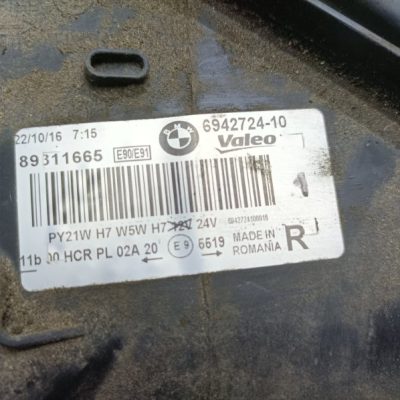 Фара BMW 3 series E90 2008 N47D20 универсал, Перед., Прав. - изображение 4