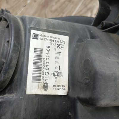 Фара Opel Astra J 2015 A20DTH 2.0 универсал, Перед., Лев. - изображение 8
