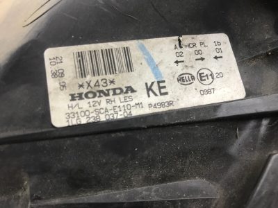 Фара Honda CR-V 2005 K20A4 джип внедорожник, Перед., Прав.