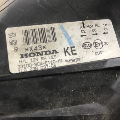 Фара Honda CR-V 2005 K20A4 джип внедорожник, Перед., Прав. - изображение 5