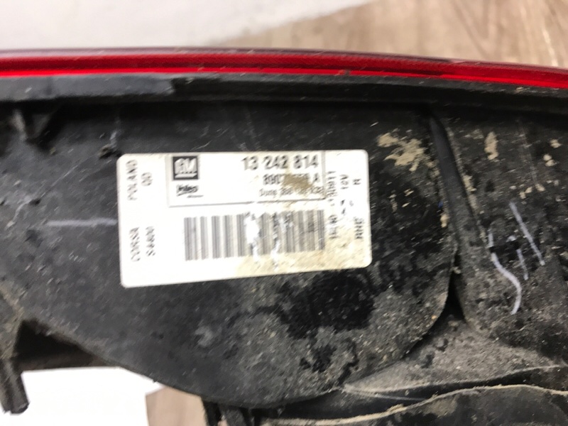 Фонарь Opel Corsa D 2011 A12XER 1.2 хетчбэк 3дв., Задн., Прав. - изображение 7