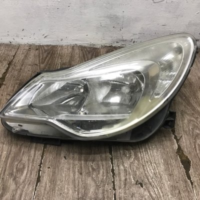 Фара Opel Corsa D 2011 хетчбэк 3дв. A12XER 1.2 Перед. Лев. - изображение 11