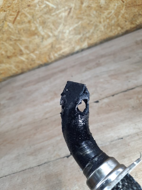 Трубка клапана EGR (ЕГР) Opel Astra J 2015 A20DTH 2.0 универсал - изображение 6
