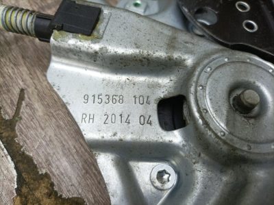 Стеклоподъемник Opel Astra J 2014 A14XER 1.4 хетчбэк 5дв., Перед., Прав.