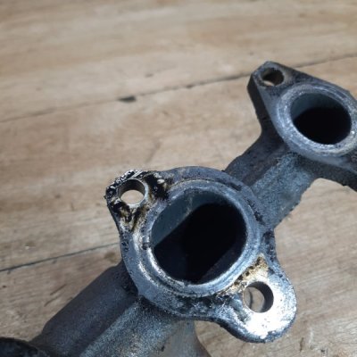 Коллектор выпускной Peugeot 206 CC 2006 кабриолет 9HZ(DV6TED4) - изображение 6