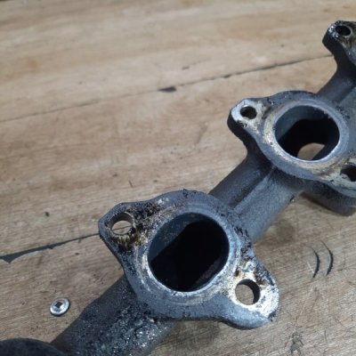 Коллектор выпускной Peugeot 206 CC 2006 кабриолет 9HZ(DV6TED4) - изображение 8