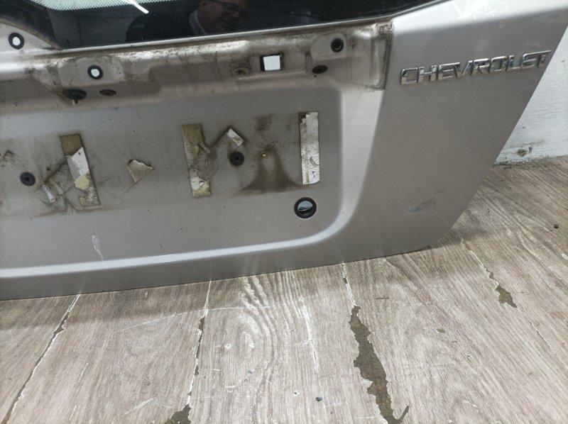 Дверь багажника Chevrolet Aveo 2008 B12S1 хетчбэк 5дв. - изображение 2