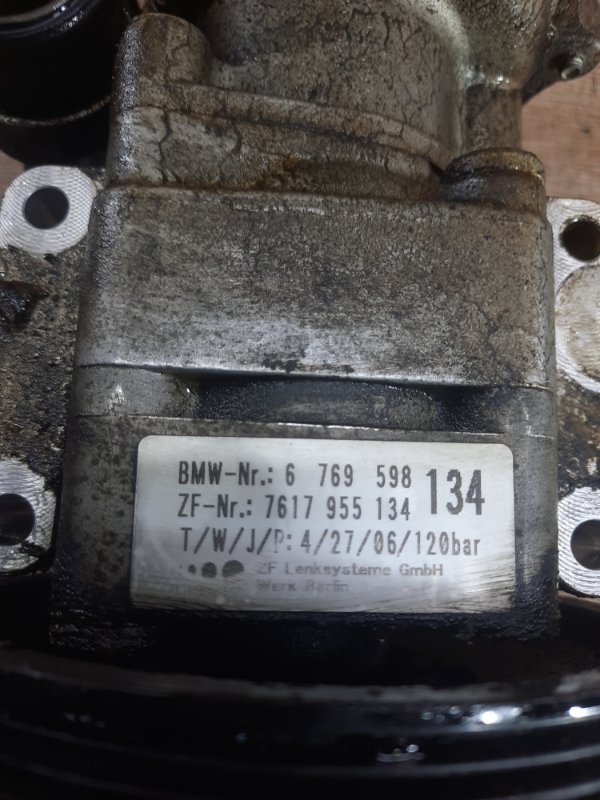 Насос гидроусилителя руля BMW 3 series E90 2006 N46B20BY универсал - изображение 11