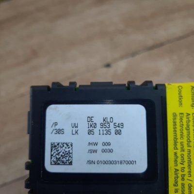 Блок управления подрулевыми переключателями Audi A3 2003 хетчбэк 3дв. AXW - изображение 8