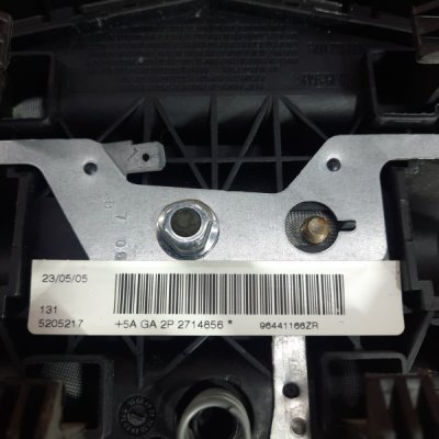 Аирбаг на руль Peugeot 206 2005 кабриолет NFU(TU5JP4) - изображение 8