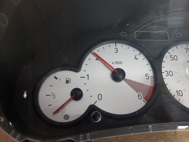 Панель приборов Peugeot 206 2005 NFU(TU5JP4) кабриолет - изображение 2