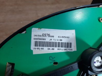 Панель приборов Peugeot 206 2005 NFU(TU5JP4) кабриолет