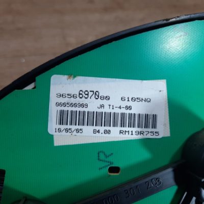 Панель приборов Peugeot 206 2005 NFU(TU5JP4) кабриолет - изображение 9