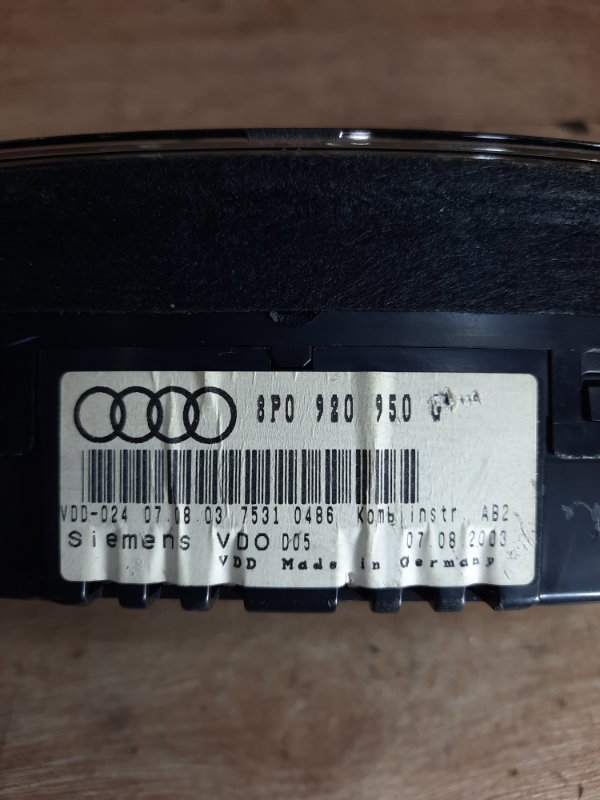 Панель приборов Audi A3 2003 AXW хетчбэк 3дв. - изображение 6