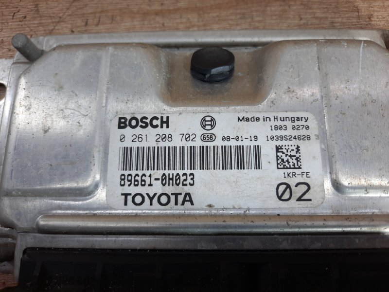 Блок управления двигателем Toyota Aygo 2008 1KR-FE хетчбэк 5дв. - изображение 2