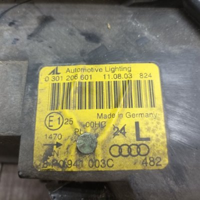 Фара Audi A3 2003 хетчбэк 3дв. AXW Перед. Лев. - изображение 10