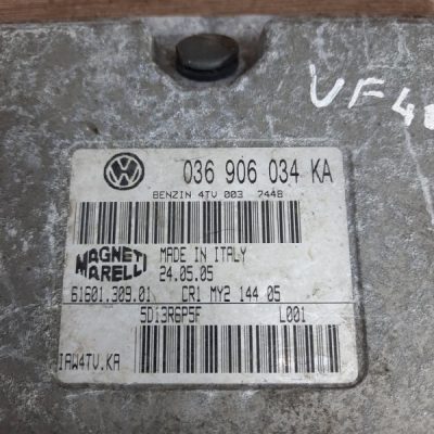 Блок управления двигателем Volkswagen Polo 2005 BKY хетчбэк 3дв. - изображение 3