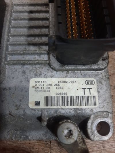Блок управления двигателем Opel Meriva A 2007 Z14XEP минивэн