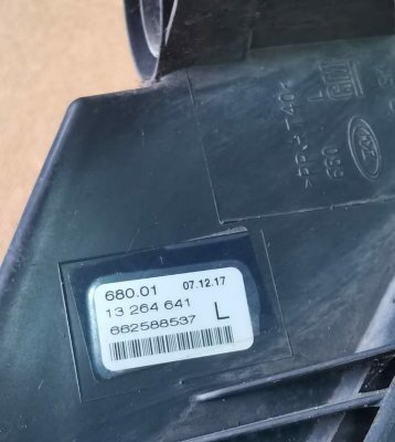 Фара противотуманная Opel Astra J 2010 хетчбэк 5-ти дв. A16XER Лев. - изображение 2