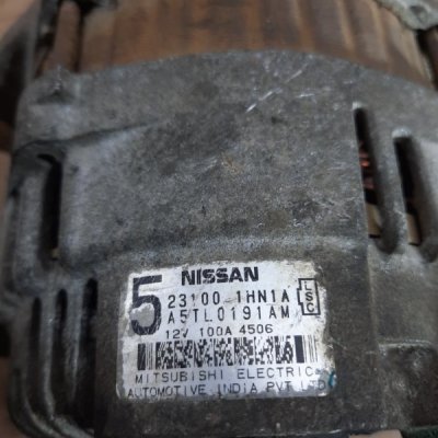 Генератор Nissan micra 2011 хетчбэк 5-ти дв. HR12DE - изображение 5