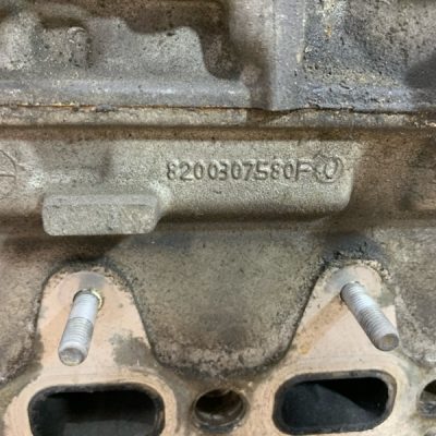 Головка блока цилиндров Renault Megane 2 2007 K4J740 - изображение 4
