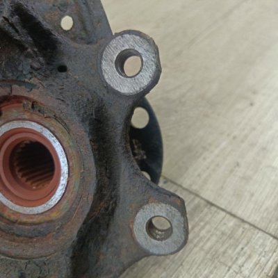 Поворотный кулак Opel Tigra A 1996 купе X14XE 1.4 Перед. Лев. - изображение 3