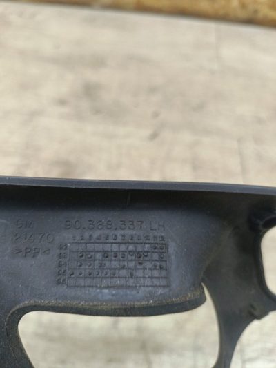 Накладка на ручку двери внутреннюю Opel Tigra 1996 X14XE 1.4 купе, Лев.