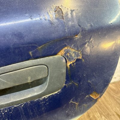 Дверь Opel Astra G 2001 Z16XE 1.6 универсал, Задн., Лев. - изображение 2