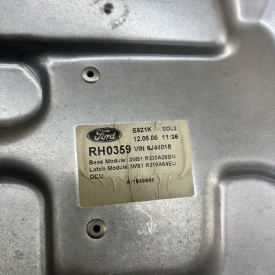 Стеклоподъемник Ford C-MAX 2005 минивен AODA Перед. Прав. - изображение 4