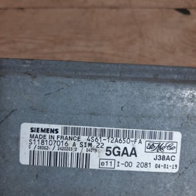 Блок управления двигателем Ford Fiesta 5 2005 хетчбэк 5дв. FXJA - изображение 4