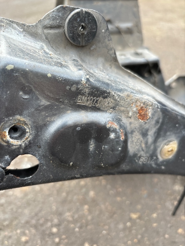 Передняя панель Opel Astra H 2007 5дв хечбек