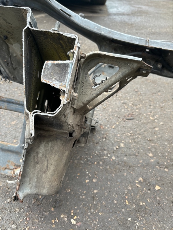 Передняя панель Opel Astra H 2007 5дв хечбек