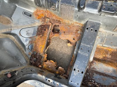 Четверть кузова Ford C-MAX 2005 AODA минивен, Перед., Лев.