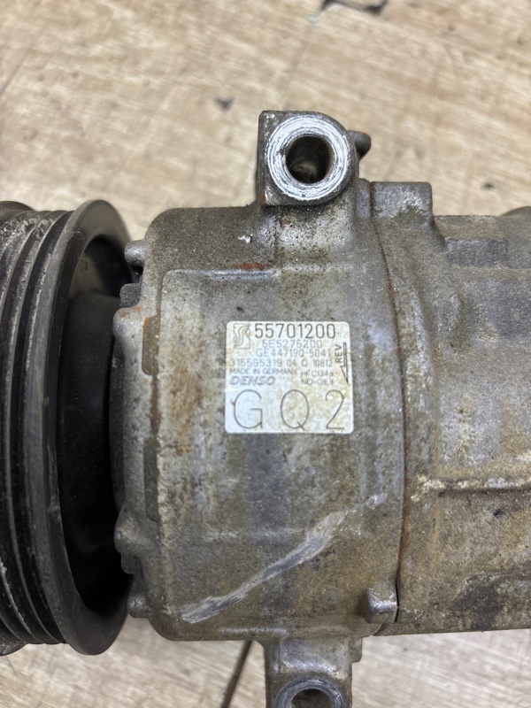 Компрессор кондиционера Opel Corsa D 2010 A12XER