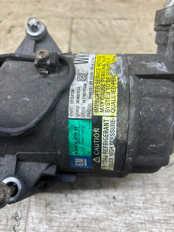 Компрессор кондиционера Opel Astra H 2010 Z16XEP