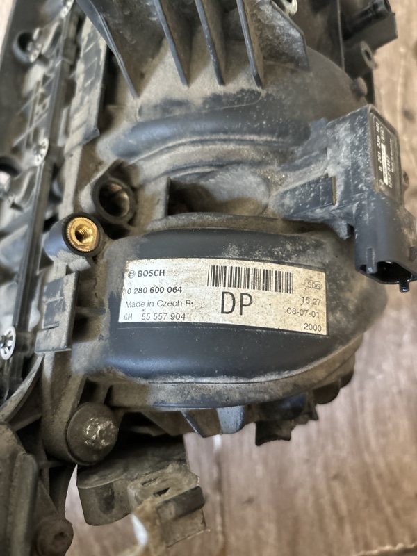 Коллектор впускной Opel Corsa D 2008 Z14XEP